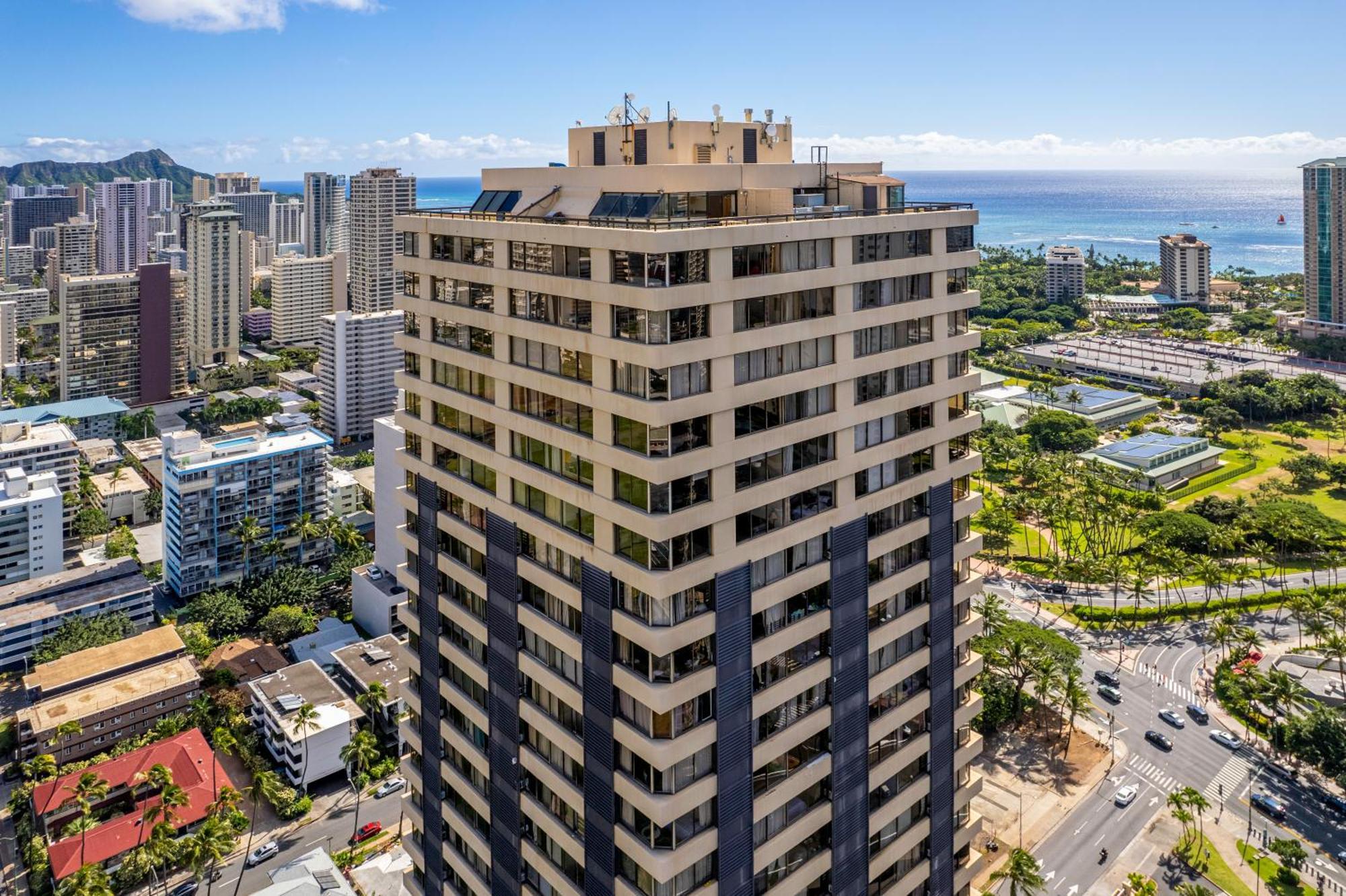 Hawaiian Monarch Penthouse 402 Apartment Honolulu Exterior foto